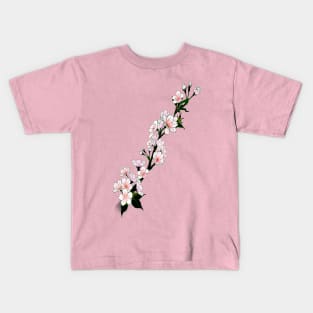 Hanami: spring is the cherry blossom season. By Blacklinesw9 Kids T-Shirt